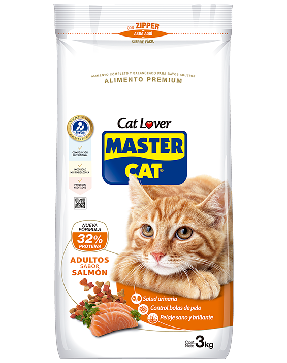 Master Cat Adulto Salmón 500 Grs