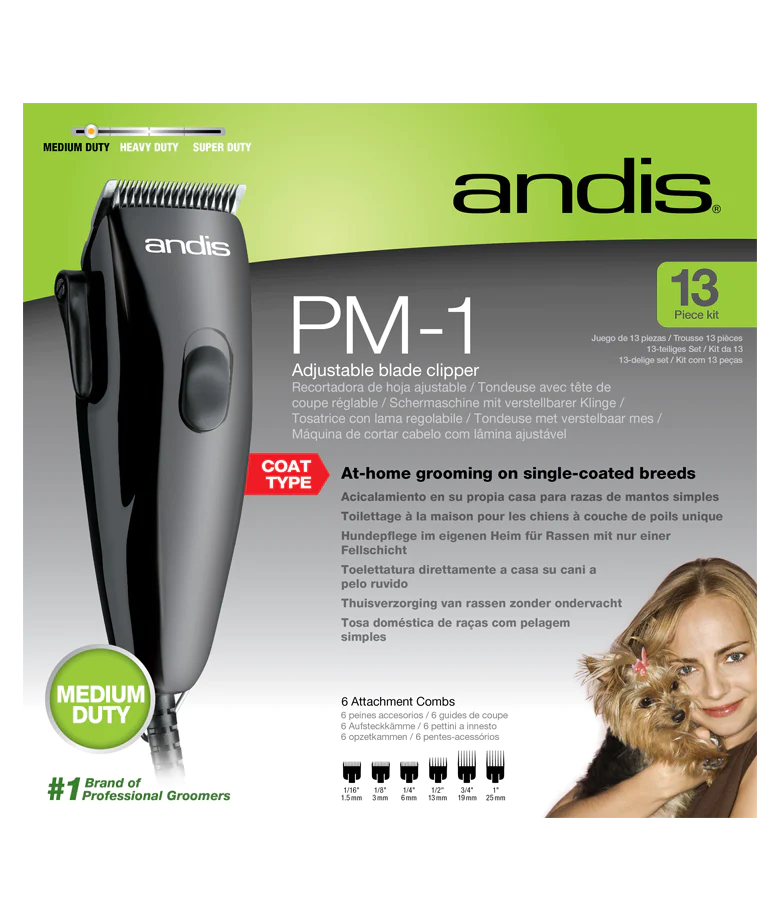 Máquina Corta Pelo Mascotas Andis PM-1 Basica