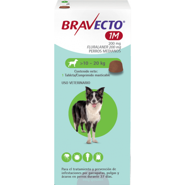 Bravecto Perros 1 Mes