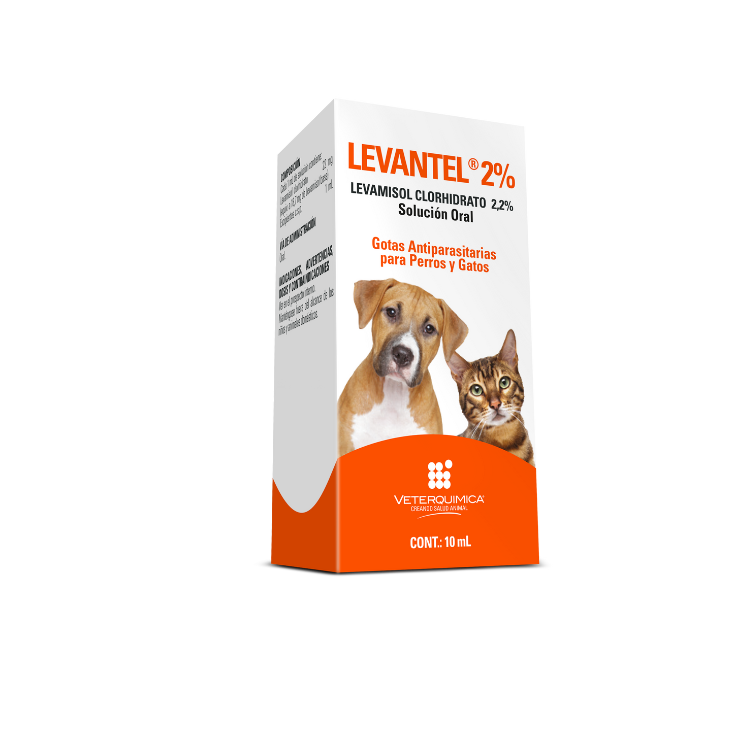 Levantel 2% Gotas Antiparasitarias