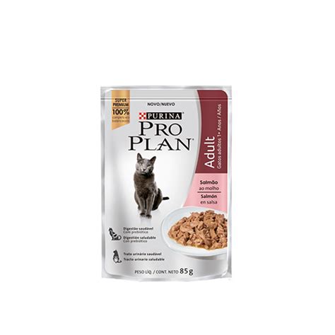 Pro Plan Pouch Gato Adulto Salmón 85gr