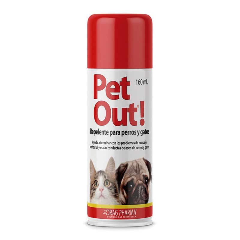 Pet Out! Repelente para perros y gatos 160 mL