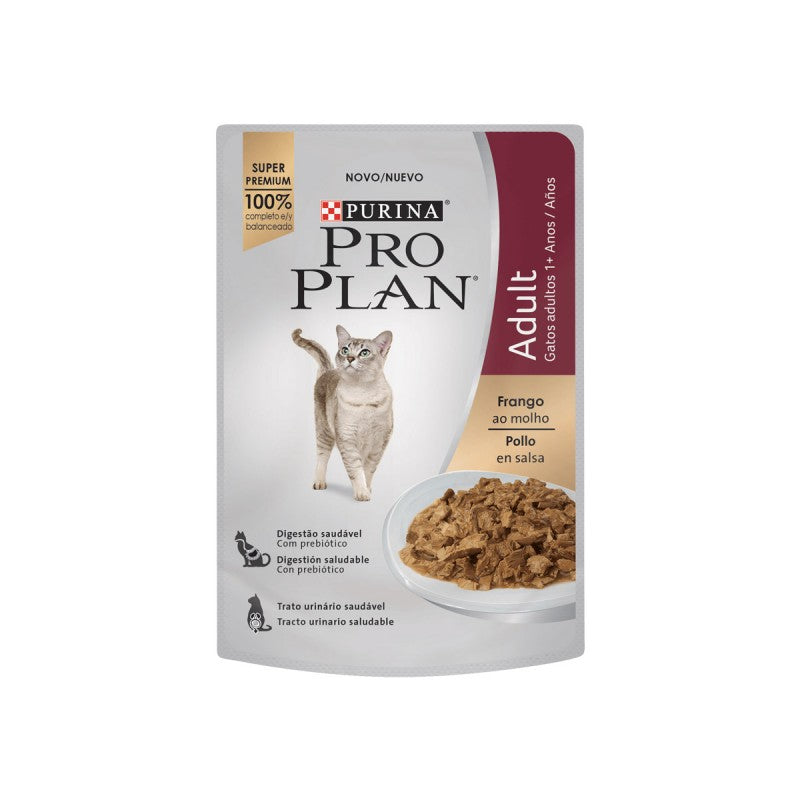 Pro Plan Pouch Gato Adulto Pollo 85gr
