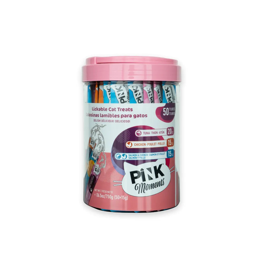 Pink Moments Snack Gatos 50 Unidades