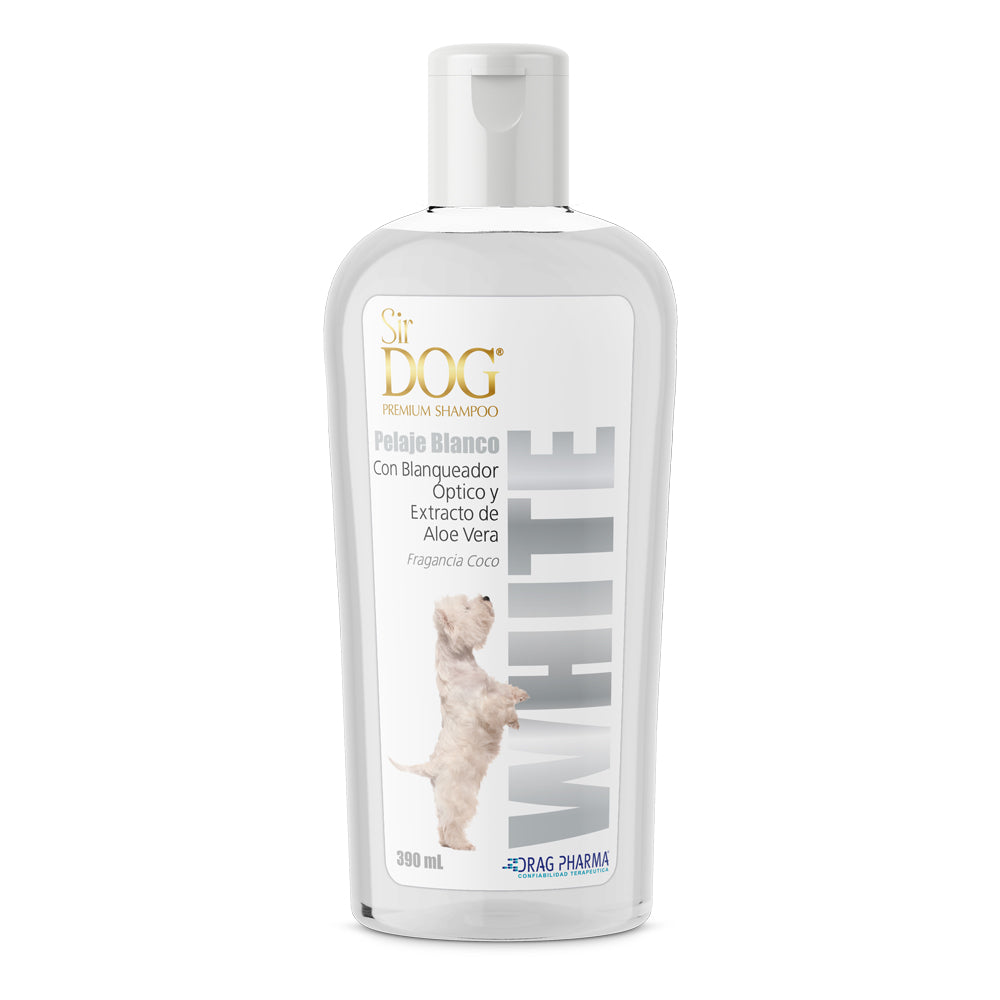 Sir Dog Shampoo Pelaje Blanco 390 mL