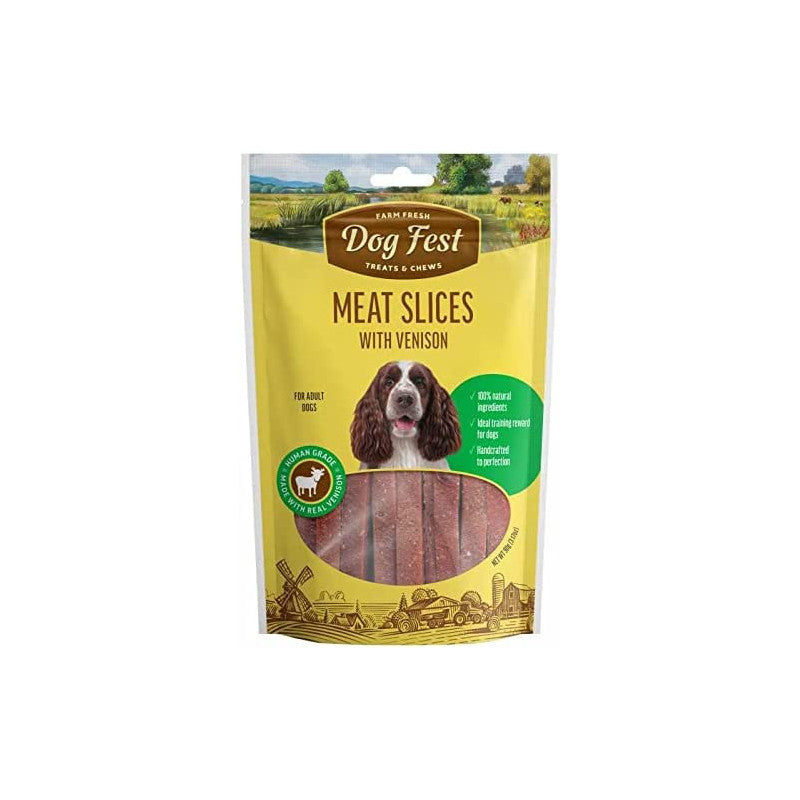 Dog Fest Meat Slices 90 Grs