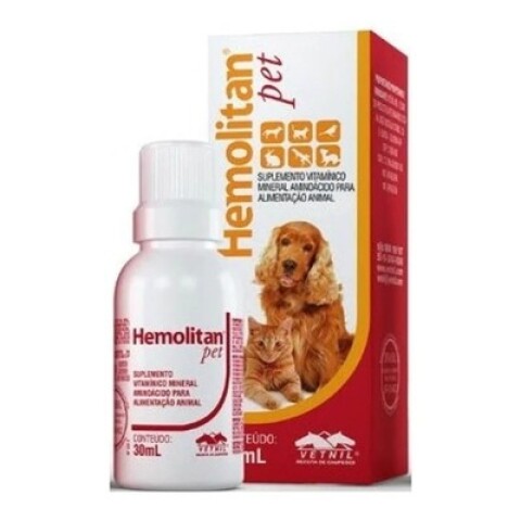 Hemolitan Pet 30 mL (VENCIMIENTO 26 MARZO 2026)