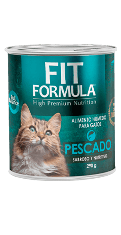 Fit Formula Gato Lata Pescado 290 Grs