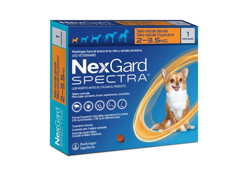 Nexgard Spectra 2 a 3,5 Kg