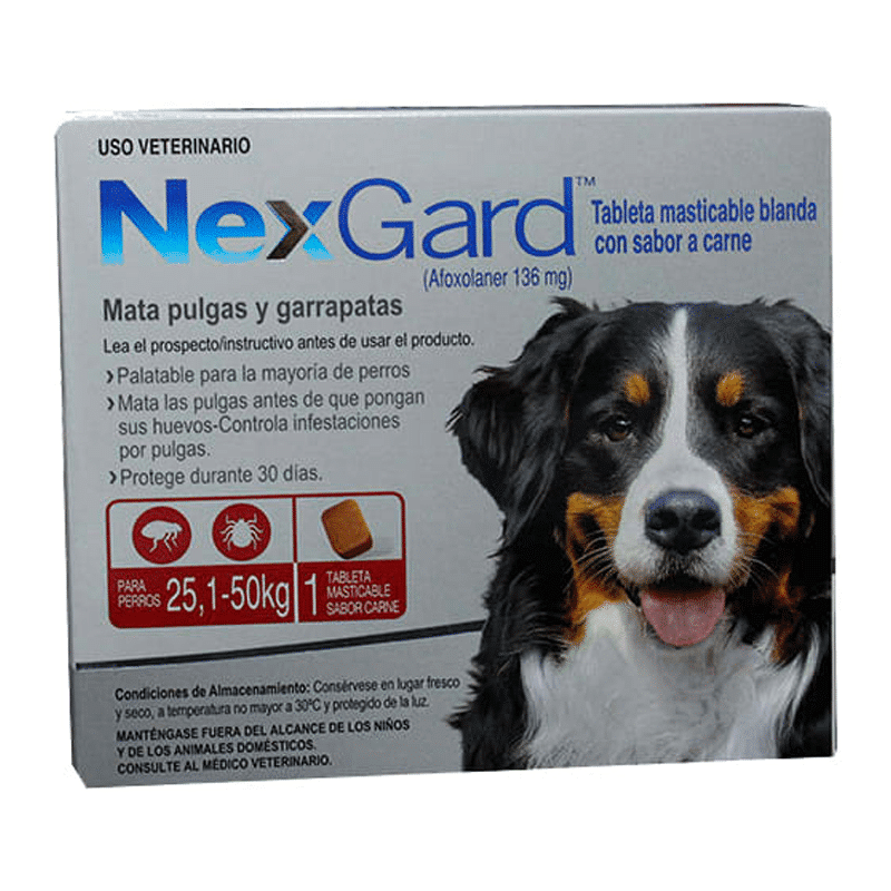 Nexgard Antiparasitario Comprimidos