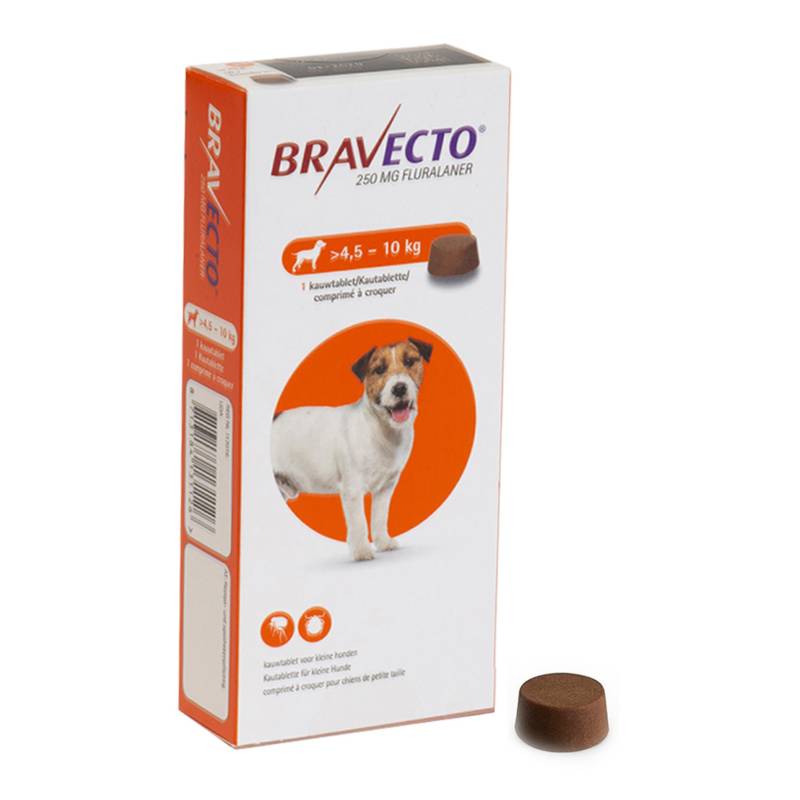 Bravecto Perro 4,5 a 10 Kg 3 Meses