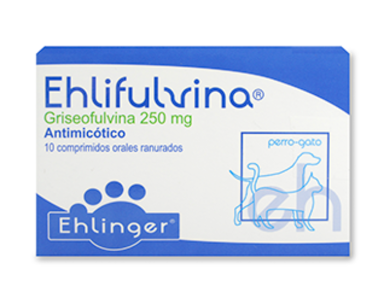 Ehlifulvina 250 Mg Comprimidos