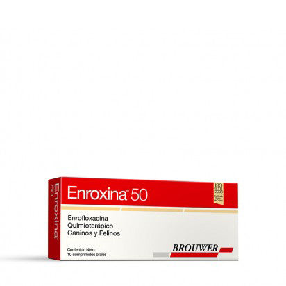 Enroxina 50mg 10 comprimidos