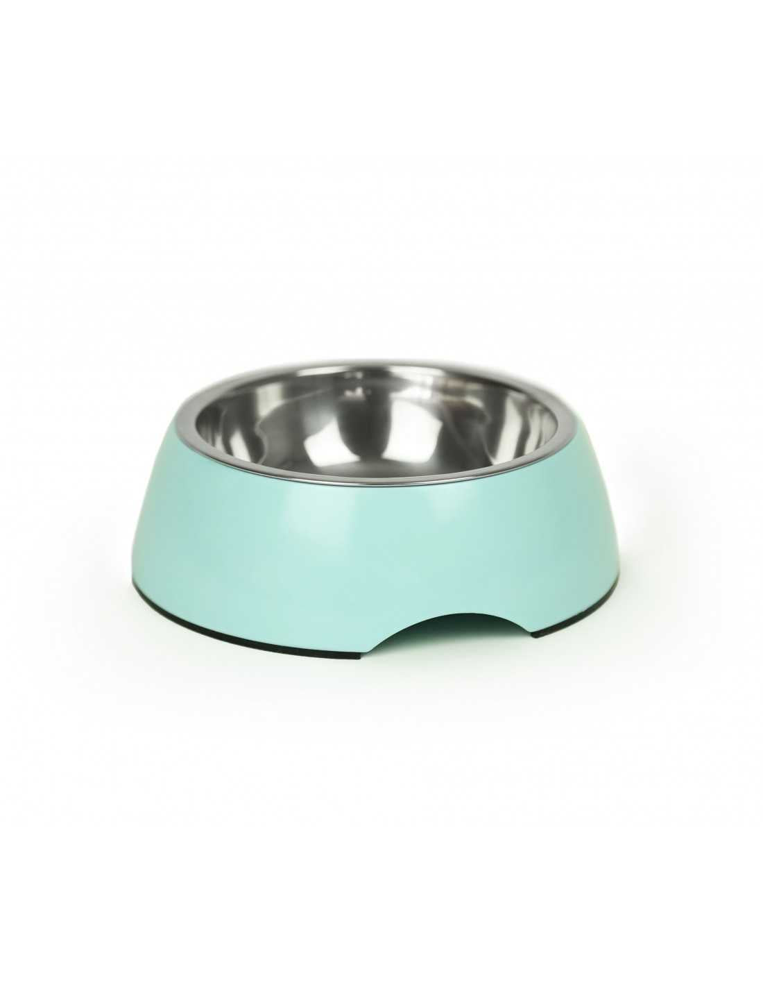 Plato Melamina y Acero Inoxidable 17 Cms