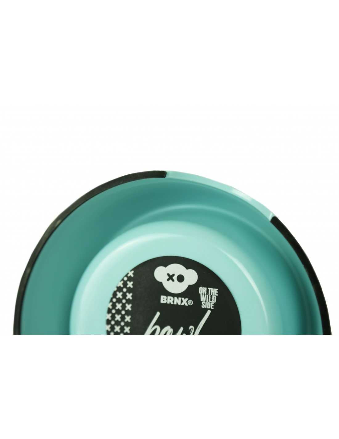 Plato Melamina y Acero Inoxidable 17 Cms