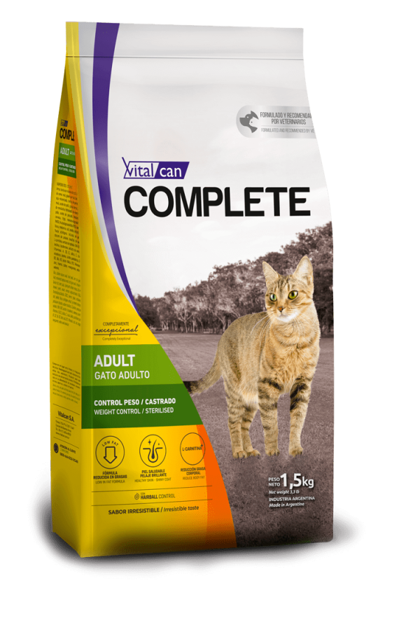 Vitalcan Complete Gato Adulto Control Peso