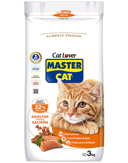 Master Cat Adulto Salmón 500 Grs