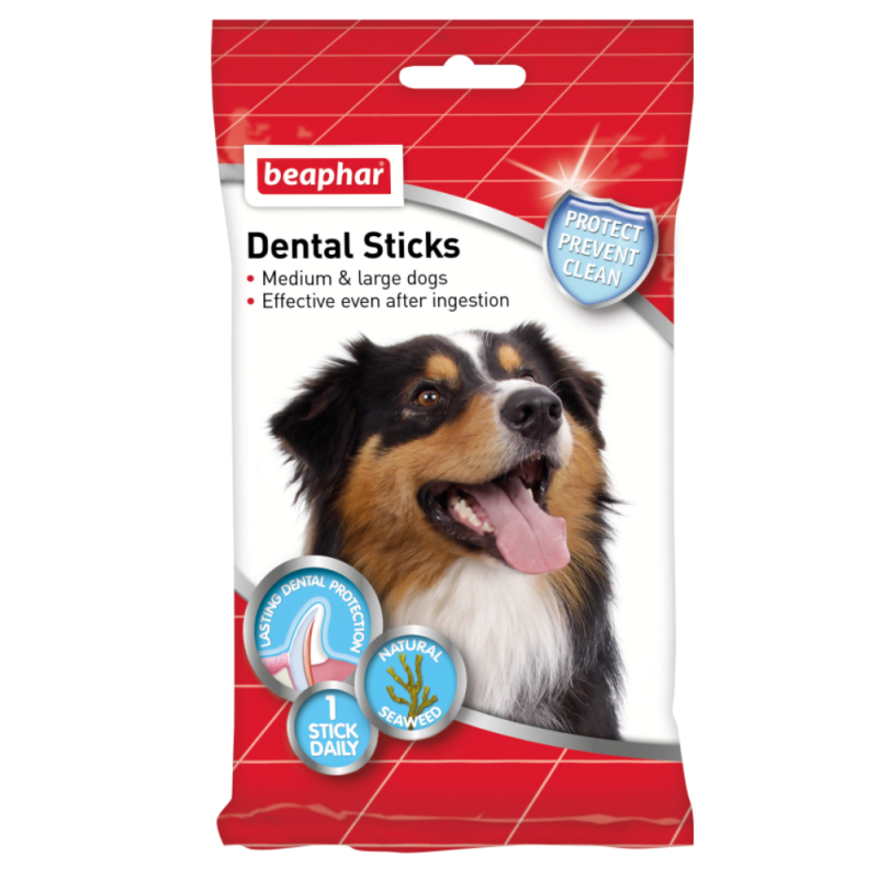 Beaphar Dental Sticks Raza Mediana Grande