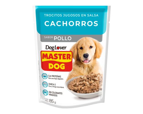 Master Dog Trocitos Cachorro Pollo