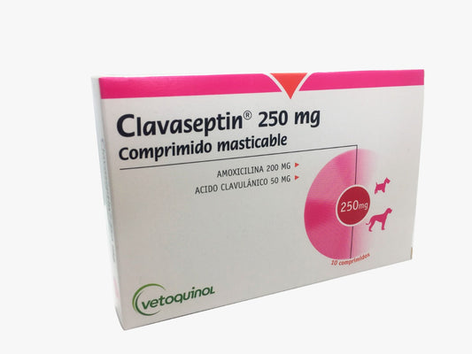Clavaseptin 250 mg 10 Comprimidos