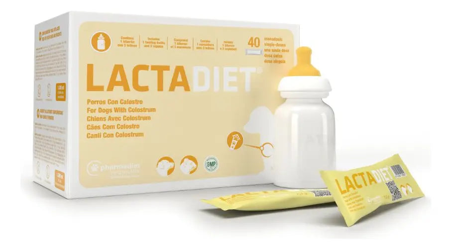 Lactadiet Perro Pack 40 Sobres & Mamadera