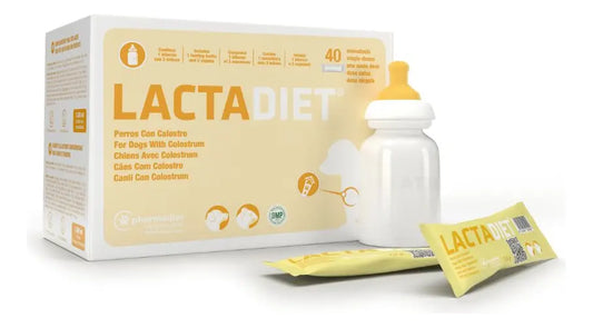 Lactadiet Perro Pack 40 Sobres & Mamadera