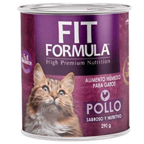 Fit Formula Gato Lata Pollo 290 Grs