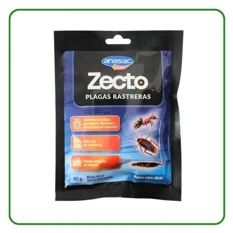 Zecto Plagas Rastreras 40 Grs