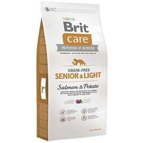 Brit Care Grain Free Senior & Light Salmon