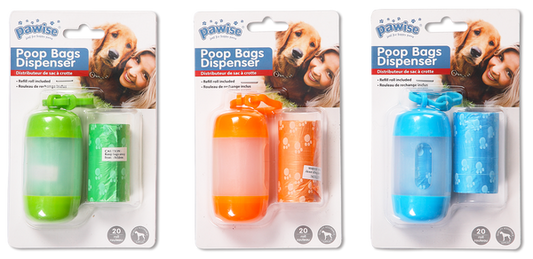 Dispensador Bolsas Desechos Pawise