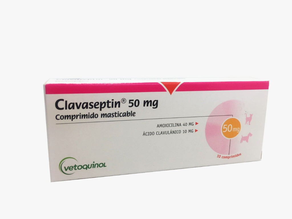 Clavaseptin 50 mg 10 Comprimidos
