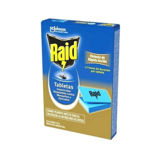Repuesto Raid Tabletas 24 Unidades