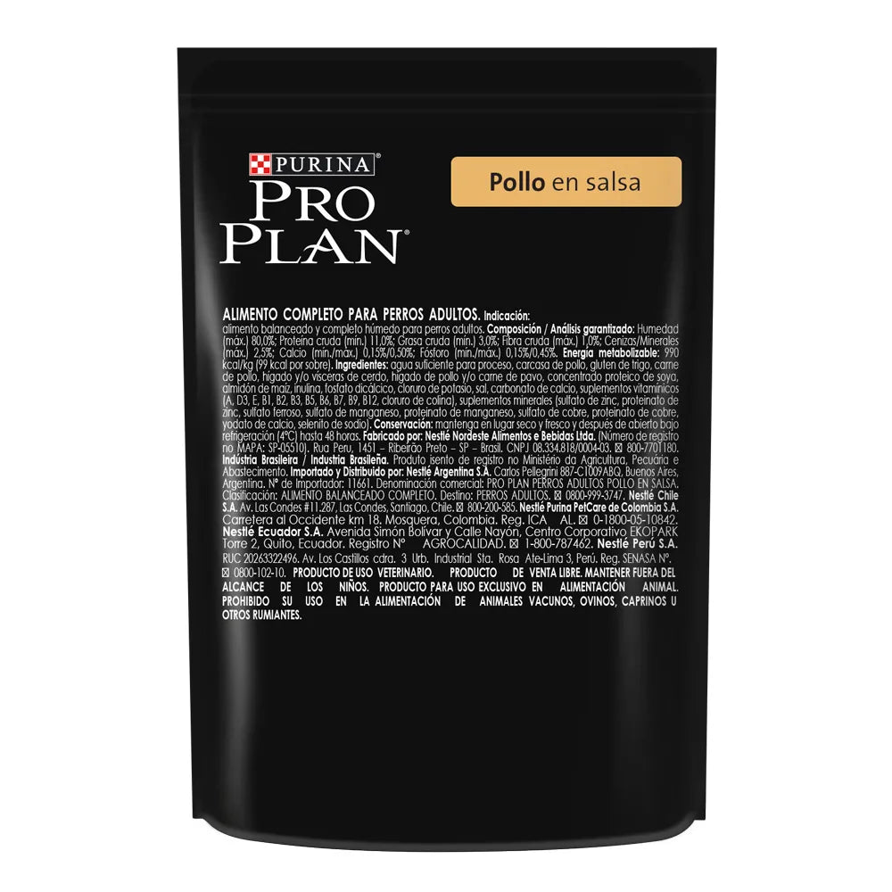 Pro Plan Pouch Perro Adulto 100 grs