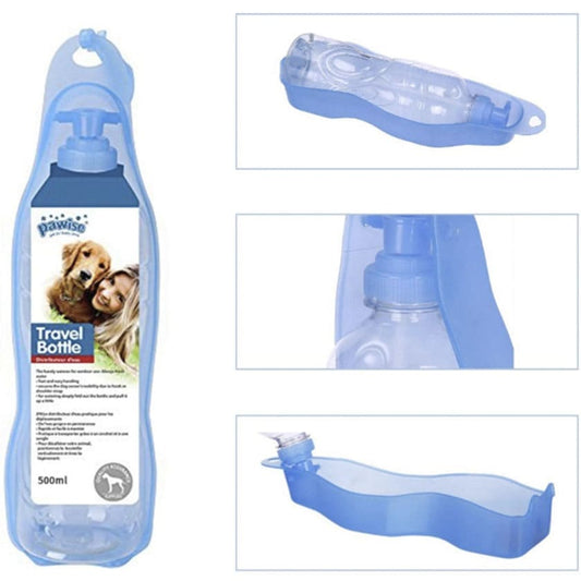 Botella Bebedera Paseo Pawise 500 mL