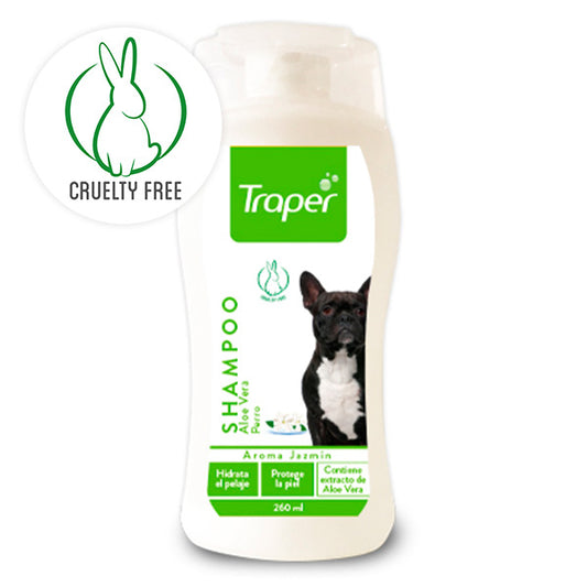 Shampoo Aloe Vera Traper Perro 260 mL