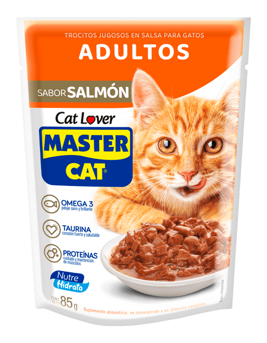 Master Cat Adulto Salmón Pouch