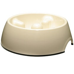 Plato Anti Gulping Dogit Blanco