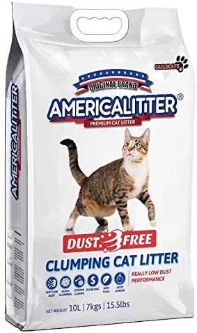 Arena Sanitaria Americalitter Dust Free 7 Kg