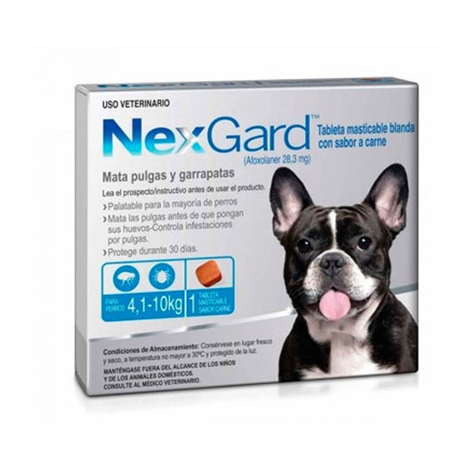 Nexgard Perros 4,1 a 10 Kg
