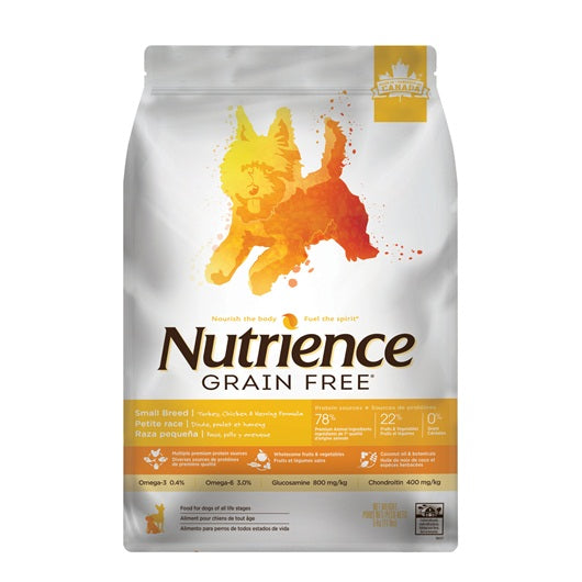 Nutrience Grain Free Small Breed Pavo Pollo Arenque