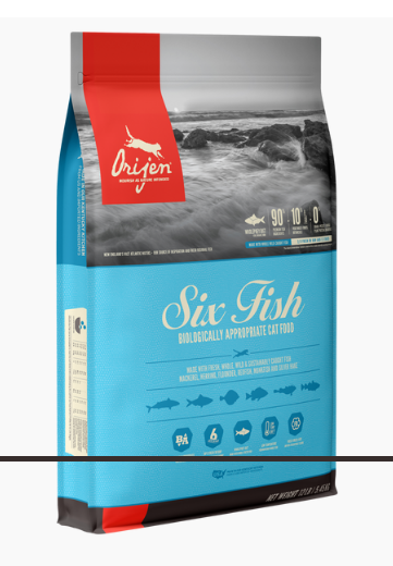 Orijen Six Fish Gato