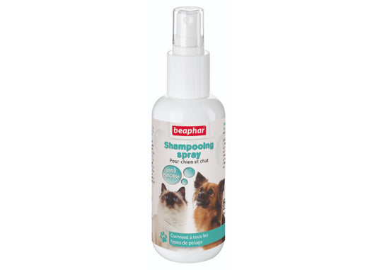 Shampoo Spray Perros Gatos Beaphar 150 mL