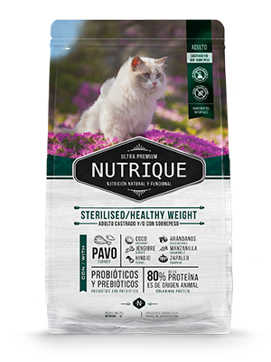 Nutrique Young Adult Cat Sterilised Healthy Weight 2 Kg