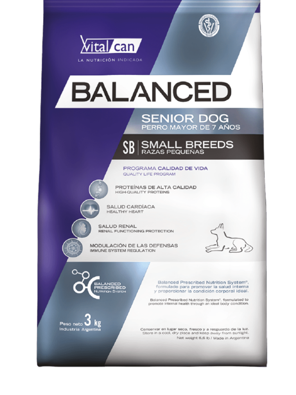 Vitalcan Balanced Senior Razas Pequeñas