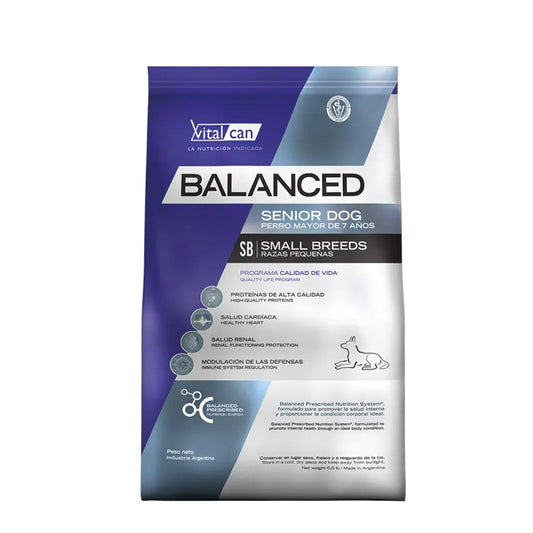 Vitalcan Balanced Senior Razas Pequeñas
