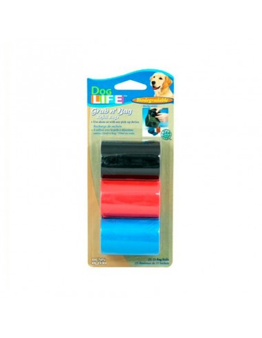 Bolsas Sanitarias Biodegradables Penn Plax 3x15 Unidades