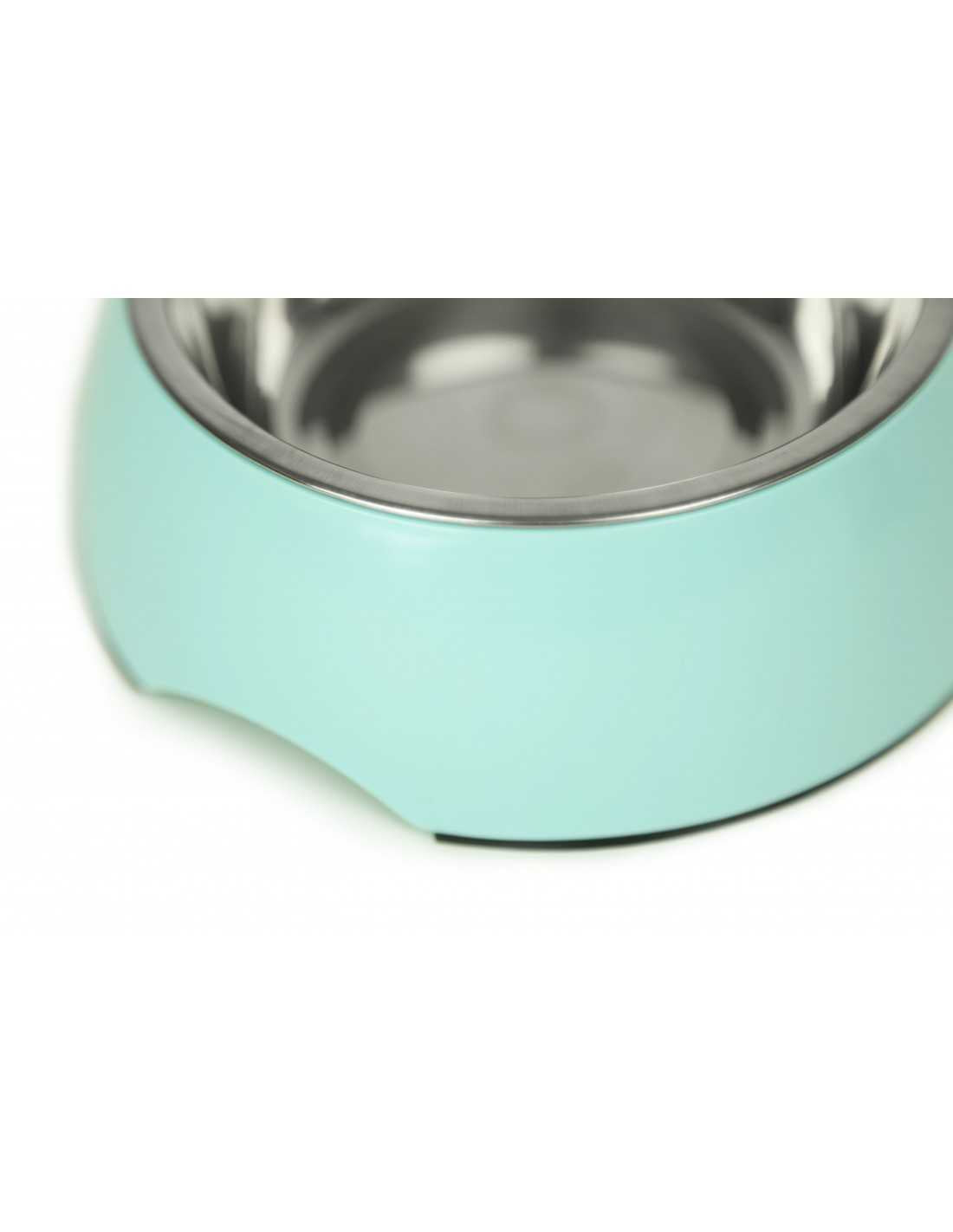 Plato Melamina y Acero Inoxidable 17 Cms