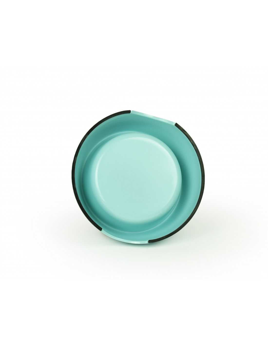 Plato Melamina y Acero Inoxidable 17 Cms