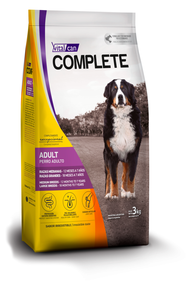 Vitalcan Complete Adulto Raza Mediana y Grande