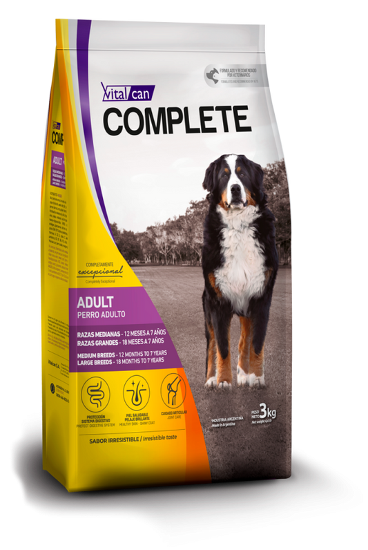 Vitalcan Complete Adulto Raza Mediana y Grande